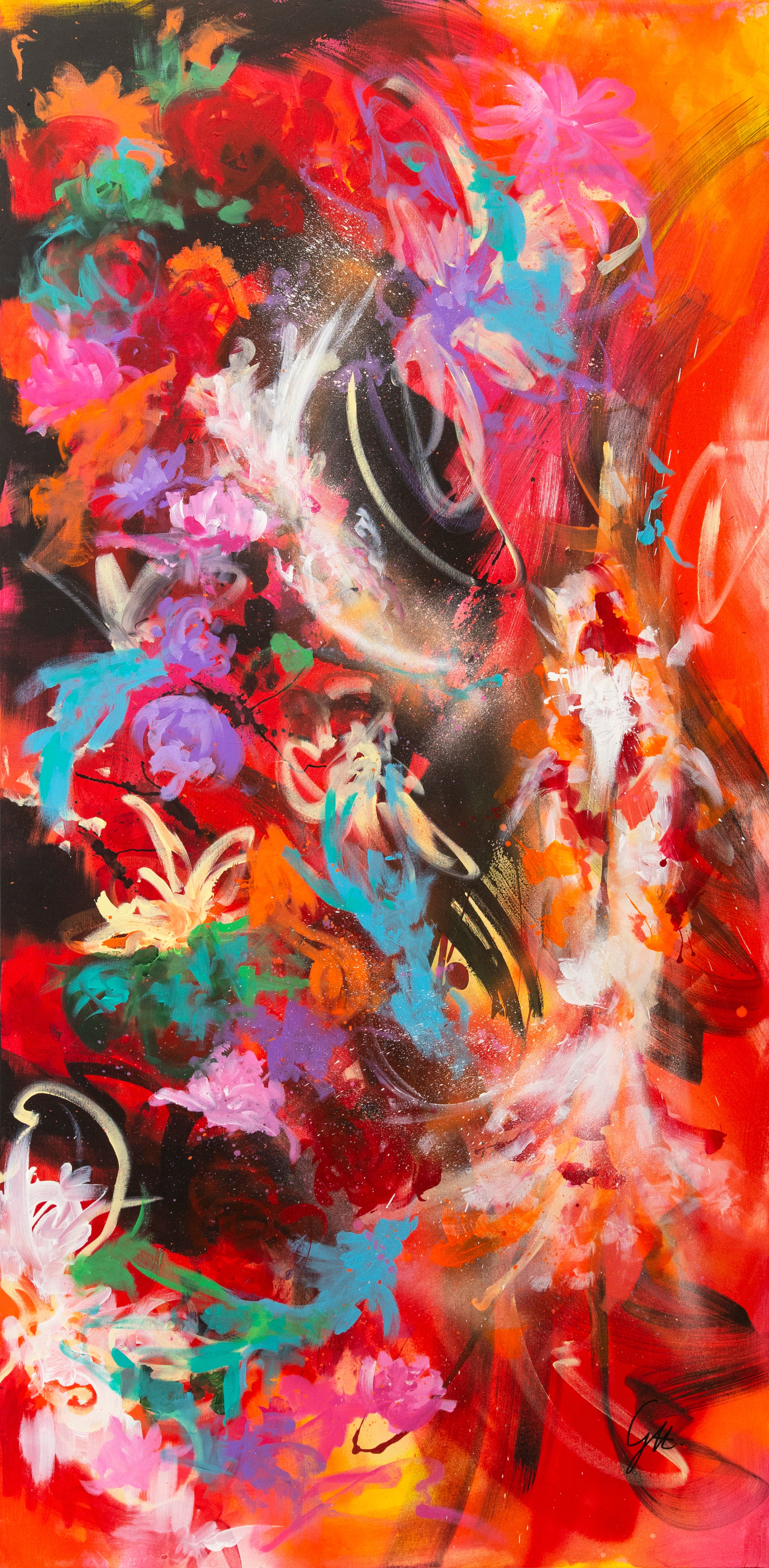 La danse des Koï (Oeuvre originale)