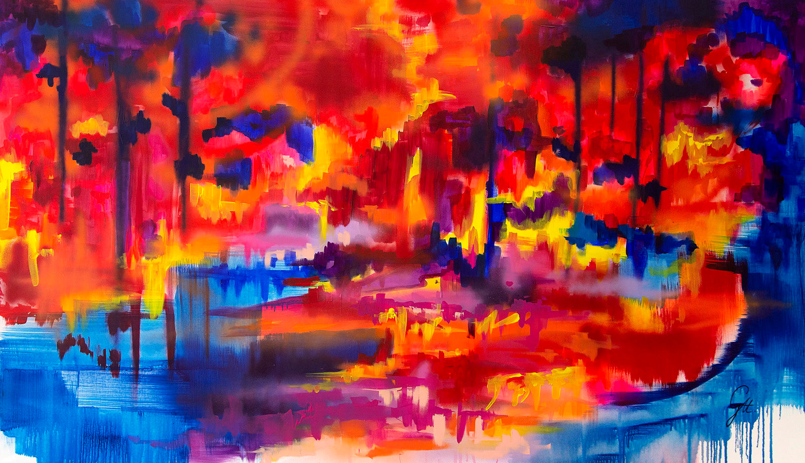 Eté indien (Oeuvre Originale)