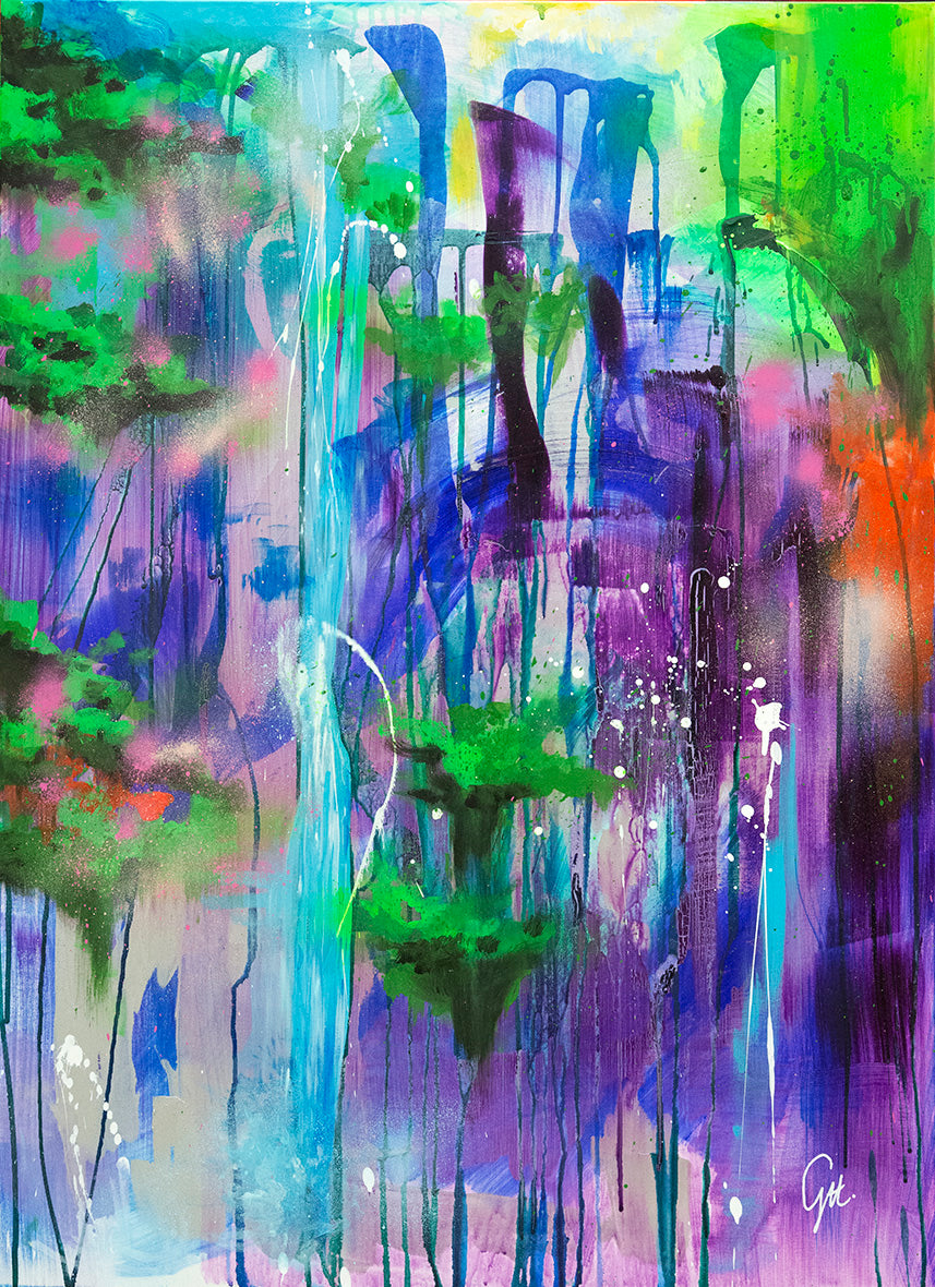 Les rochers suspendus (Oeuvre Originale)