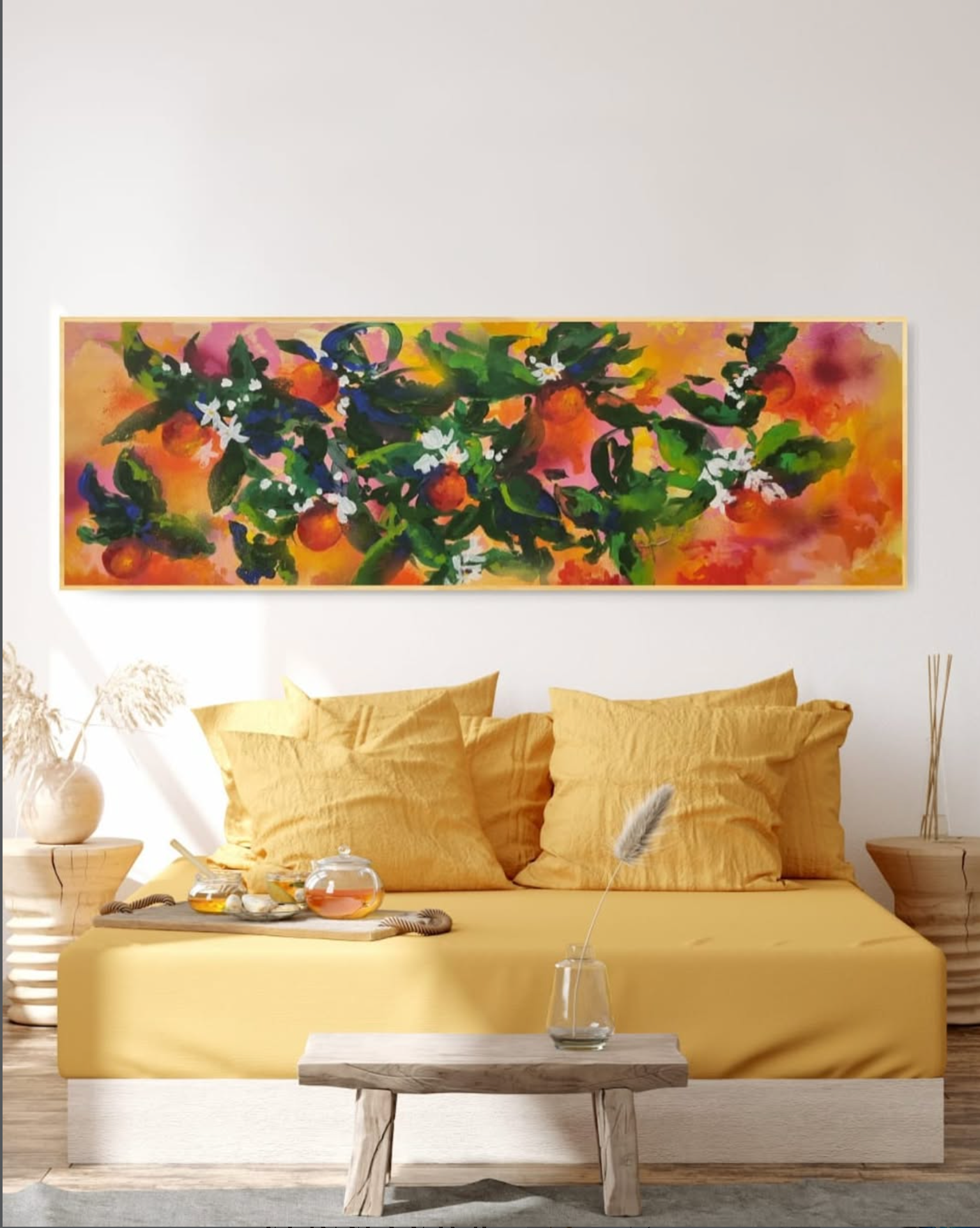 Sous les mandariniers (Oeuvre Originale)